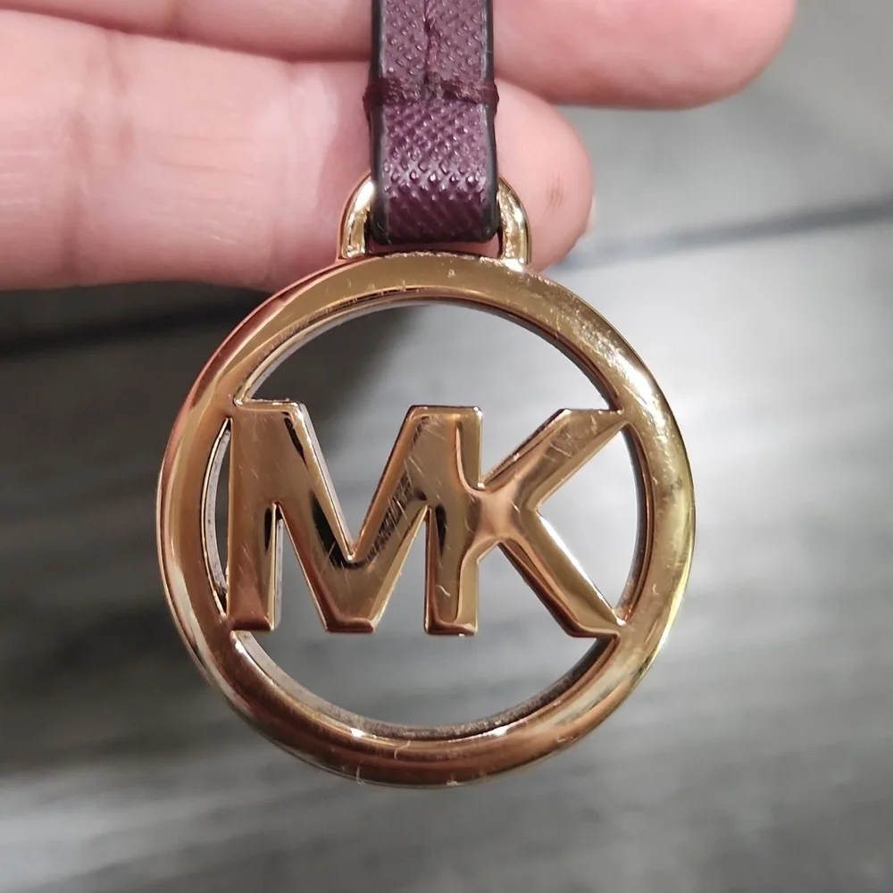 Michael Kors Purple Signature Bag - Picture 7 of 11